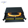 PG-ODF2042 à l&#39;intérieur 19 pouces standard 12-96 ports PLC Splitter optique boîte à bornes